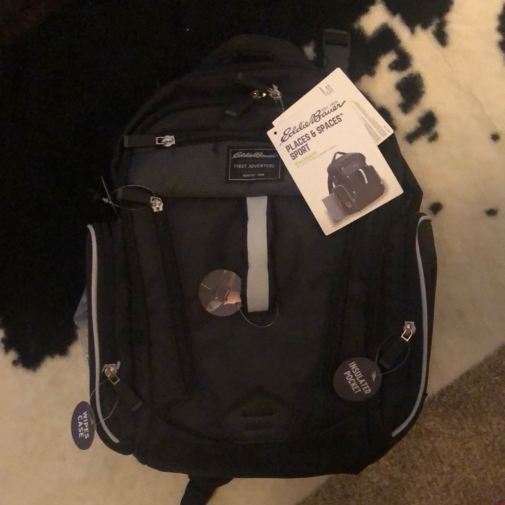 Eddie Bauer backpack diaper bag